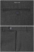 388 Bộ Vest Xám Tiêu Gân Đậm 2 Nút #3